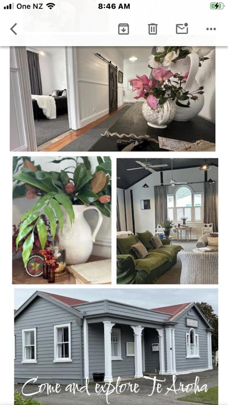 Te Aroha Courthouse Villa ภายนอก รูปภาพ